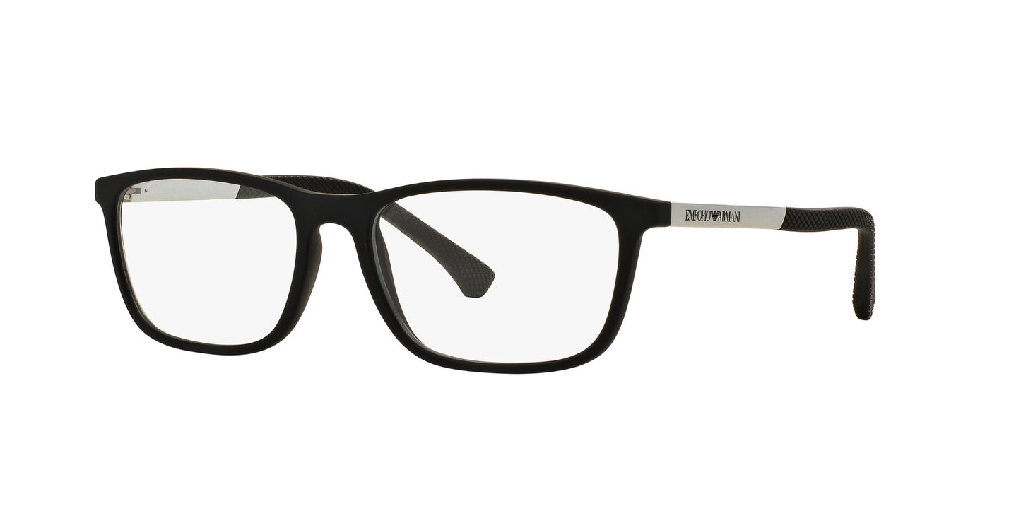 Emporio Armani Men's EA3069 Rectangle Eyeglasses - Curacao