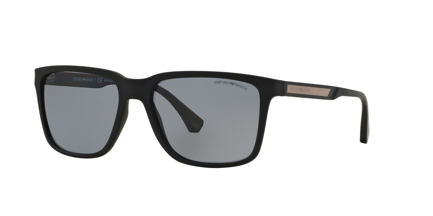 Emporio Armani Men's EA4047 Square Standard Sunglasses - Curacao