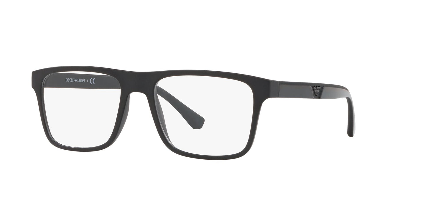 Emporio Armani Men's EA4115 Rectangle Eyeglasses - Curacao