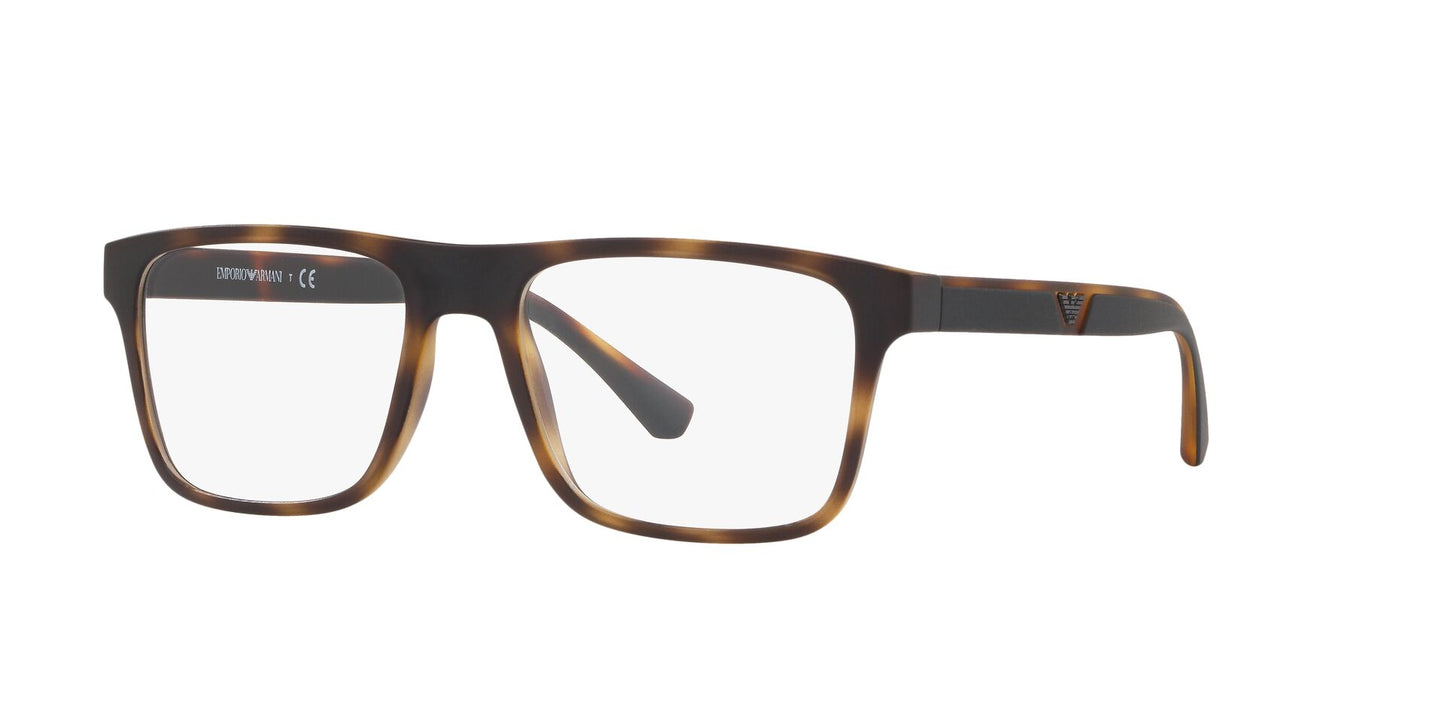 Emporio Armani Men's EA4115 Rectangle Eyeglasses - Curacao