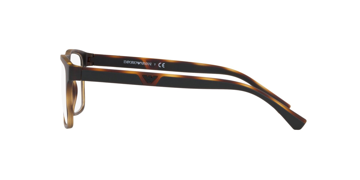 Emporio Armani Men's EA4115 Rectangle Eyeglasses - Curacao