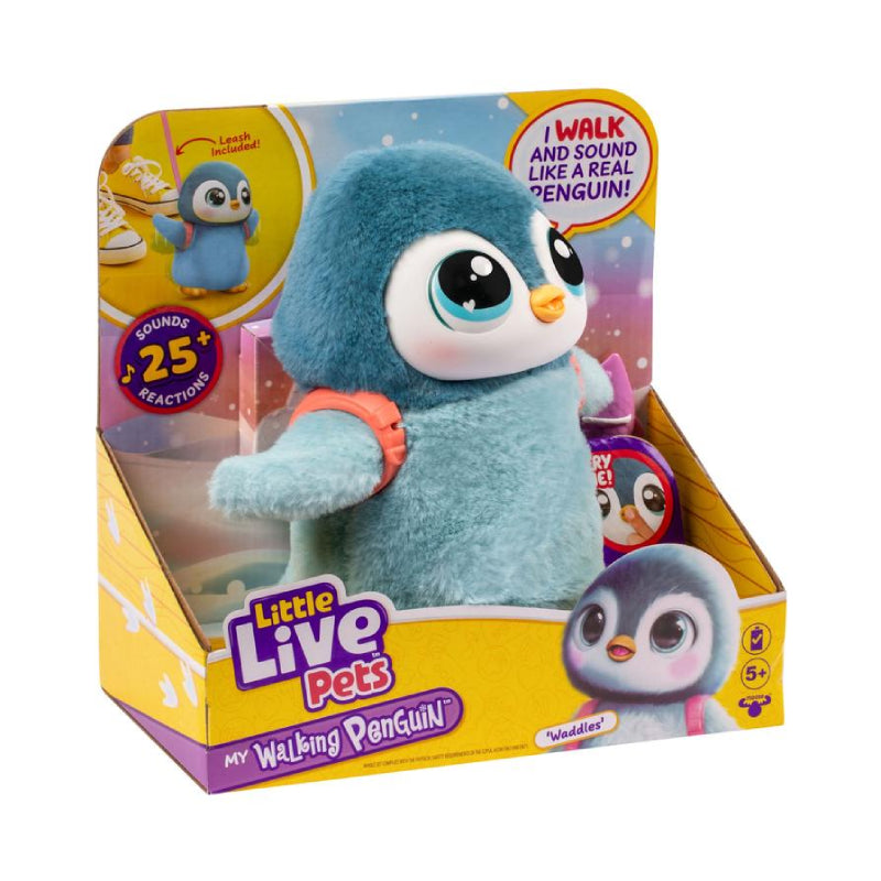 Little Live Pets My Walking Penguin Waddles Interactive Toy