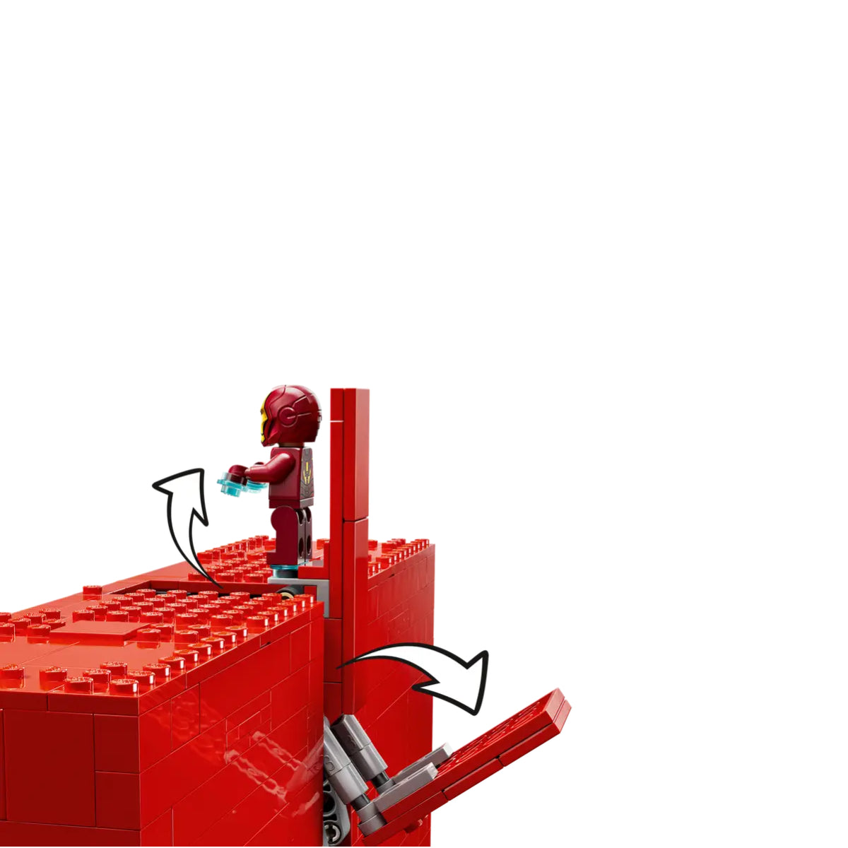 LEGO Marvel Logo & Minifigures Building Toy Set (932-Pieces)