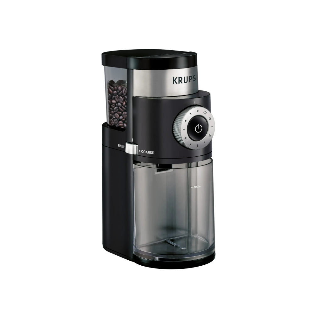 Krups Precise 12-Cup Coffee Grinder - Black