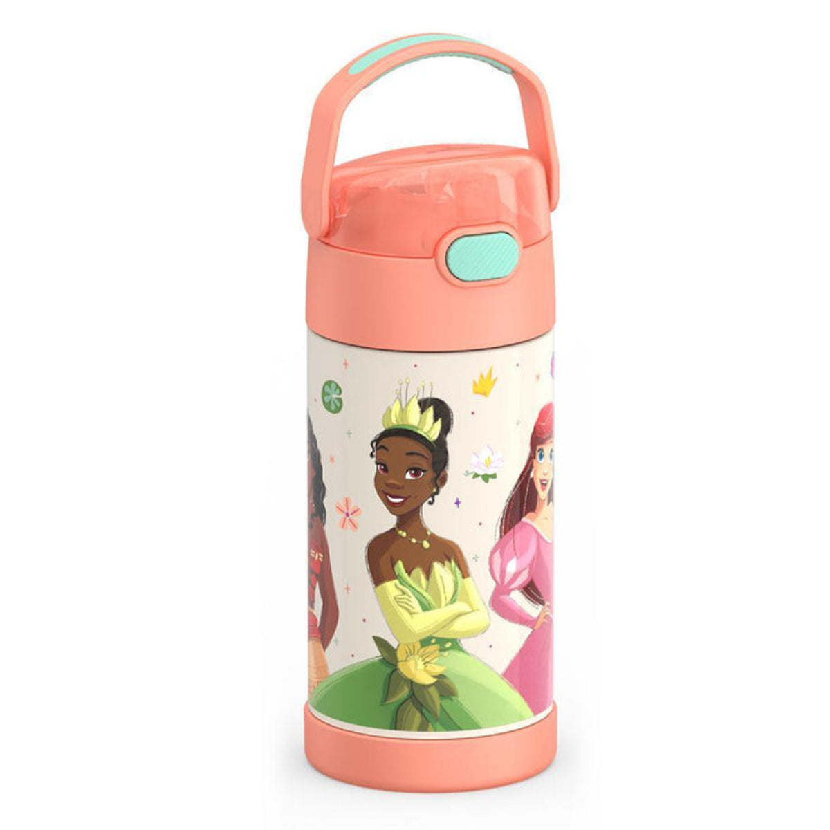 Thermos Funtainer Princess 12 oz Water Bottle with Straw - Peach