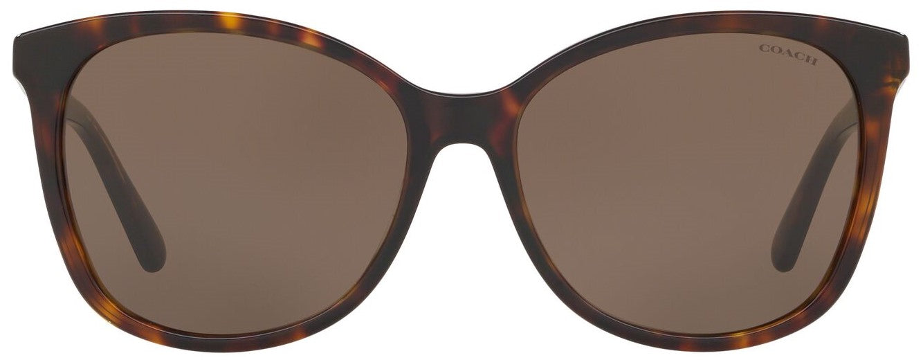 Coach HC8271U Women's Sunglasses - Dark Brown - Curacao