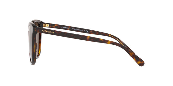 Coach HC8271U Women's Sunglasses - Dark Brown - Curacao
