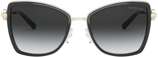 Michael Kors MK1067B - Corsica Woman Sunglasses - Grey/Black - Curacao