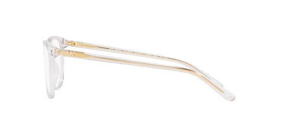 Michael Kors MK4067U Women's Eyeglasses Santa Clara - Clear - Curacao