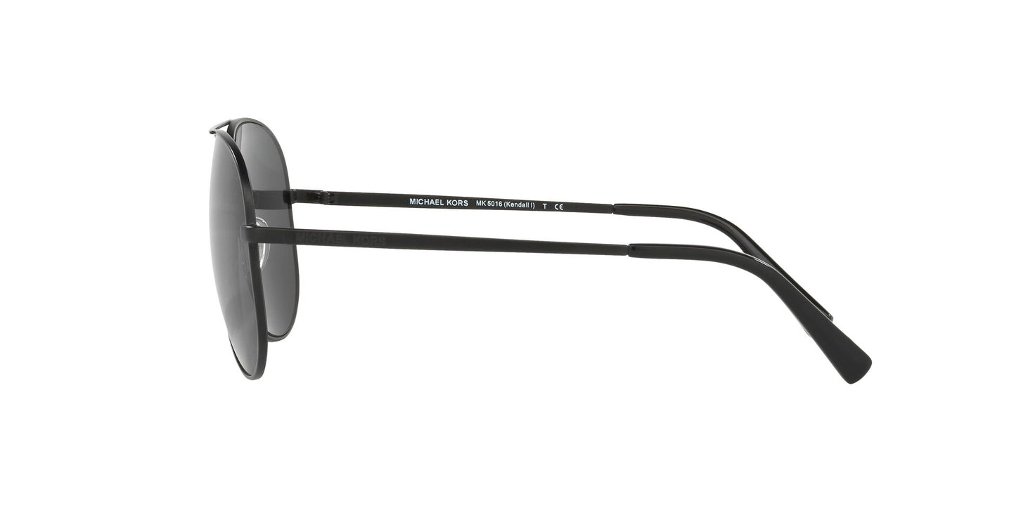 Michael Kors MK5016 Kendall I Sunglasses - Matte Black / Grey Solid - Curacao