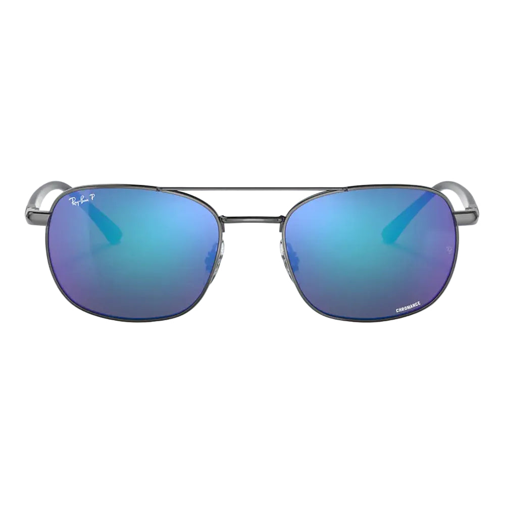 Ray-Ban Unisex Sunglass, Gray/Blue