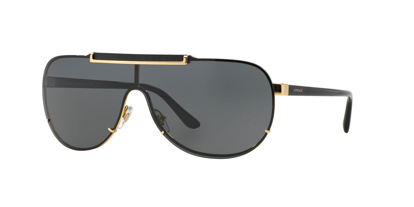 Versace VE2140 Sunglasses - Gold / Grey - Curacao