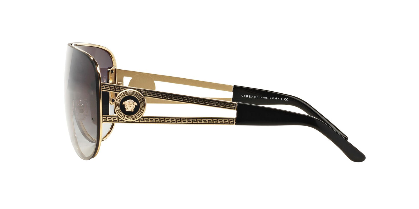 Versace VE2166 Sunglasses - Pale Gold / Grey Gradient - Curacao