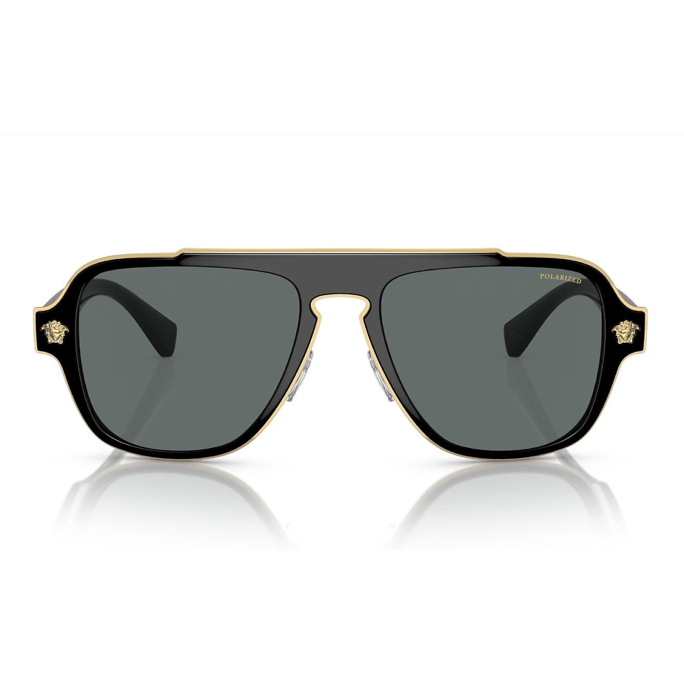 Versace Men's VE2199 Pilot Polarized Sunglasses - Curacao