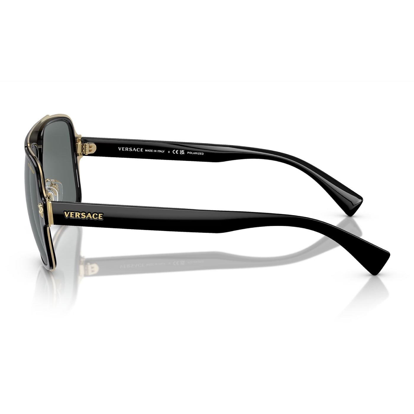 Versace Men's VE2199 Pilot Polarized Sunglasses - Curacao