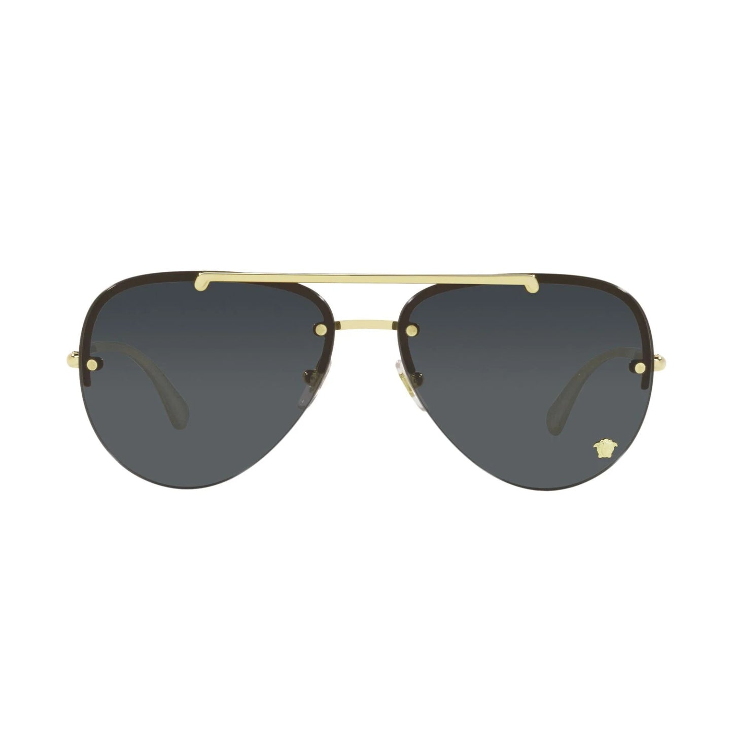 Gafas de sol Versace para mujer, color gris oscuro