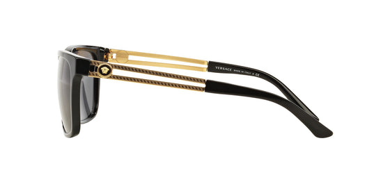 Versace VE4307 Sunglasses - Black / Grey - Curacao