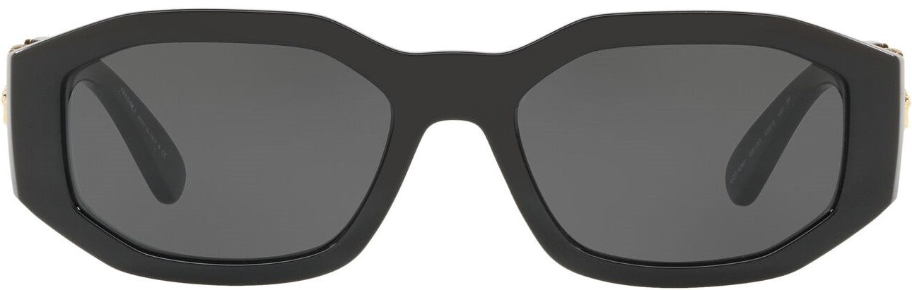 Versace VE4361 Sunglasses- Black/Grey/Gold - Curacao
