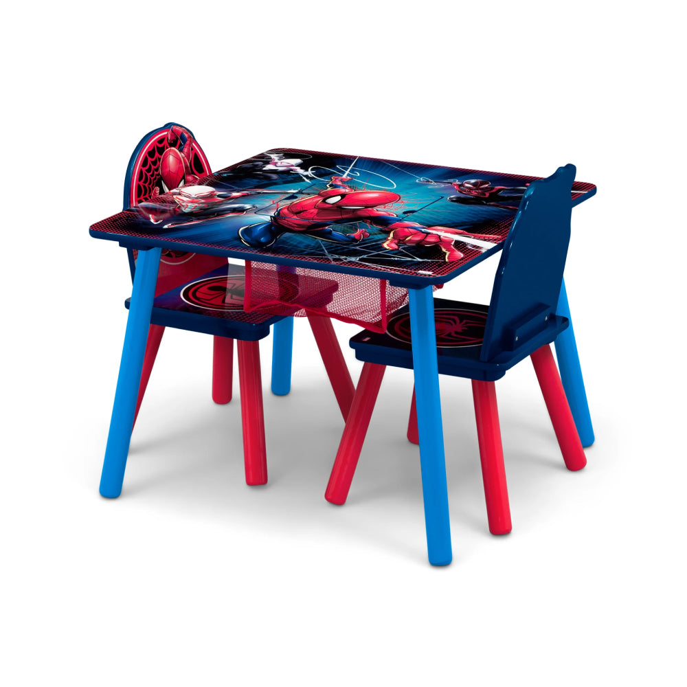 Delta Children Spider-Man Table and Chair Set with Storage