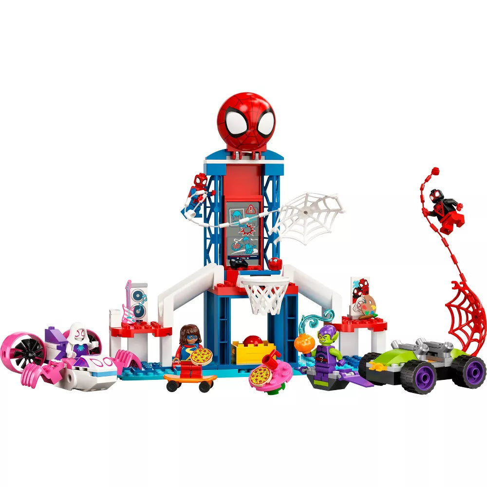 LEGO Spider-Man Webquarters Hangout Building Toy Set (155 Pieces)