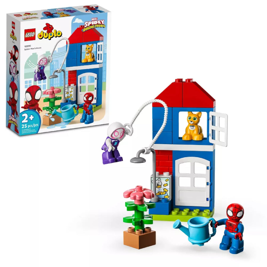 LEGO DUPLO Marvel Spider-Man's House Building Toy Set (25-Pieces)
