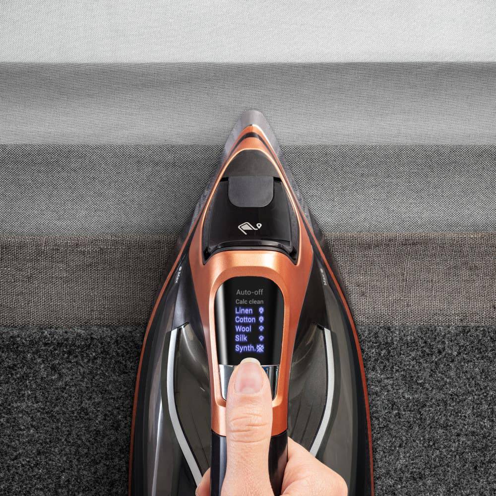 Plancha de vapor Rowenta DW9580U1 SteamForce Pro - Negro/Cobre