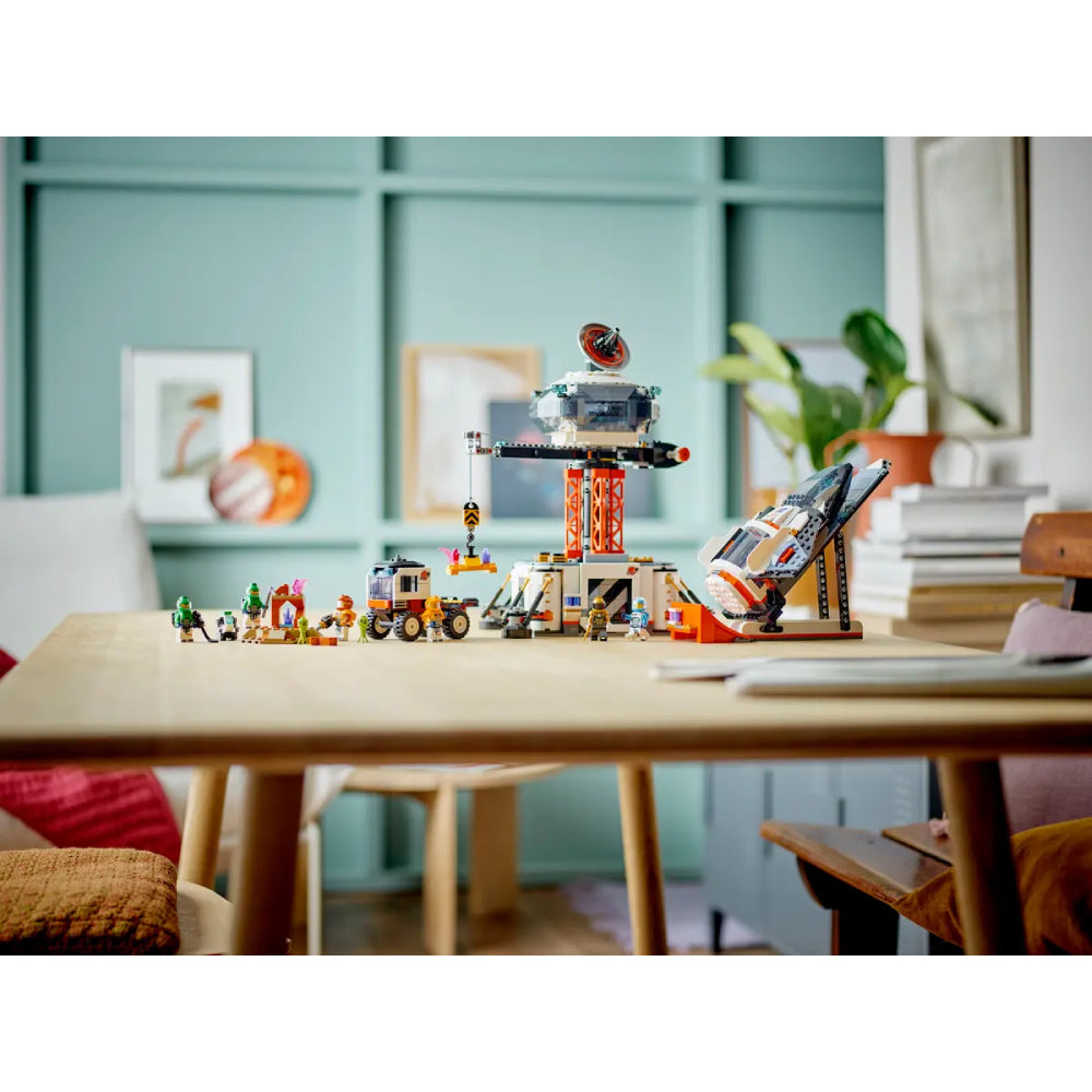 LEGO City Space Base and Rocket Launchpad Building Toy Set (1422-Pieces)