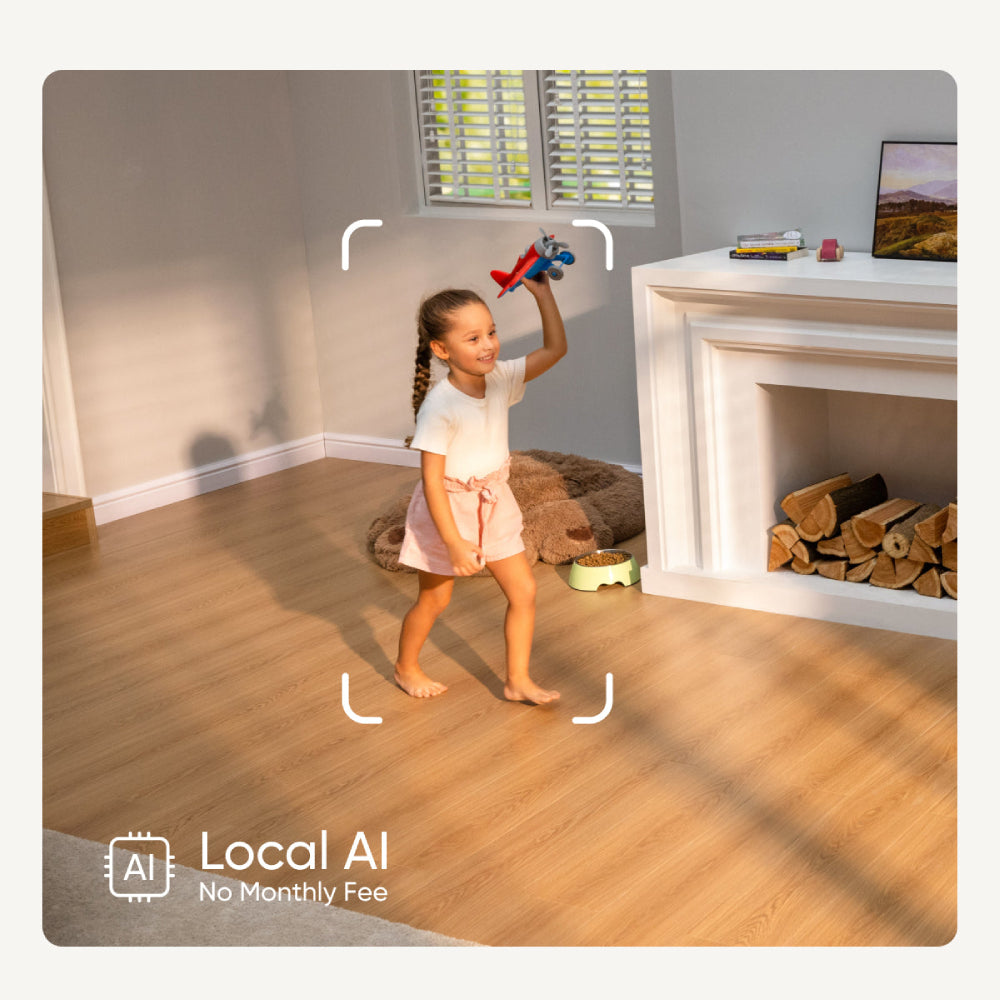 Eufy Security Indoor Cam S350 360º Pan & Tilt Dual Camera with 360 Degree Surveillance - White