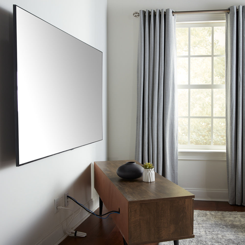 Kit de administración de cables y energía para TV empotrada en la pared de Sanus, color blanco