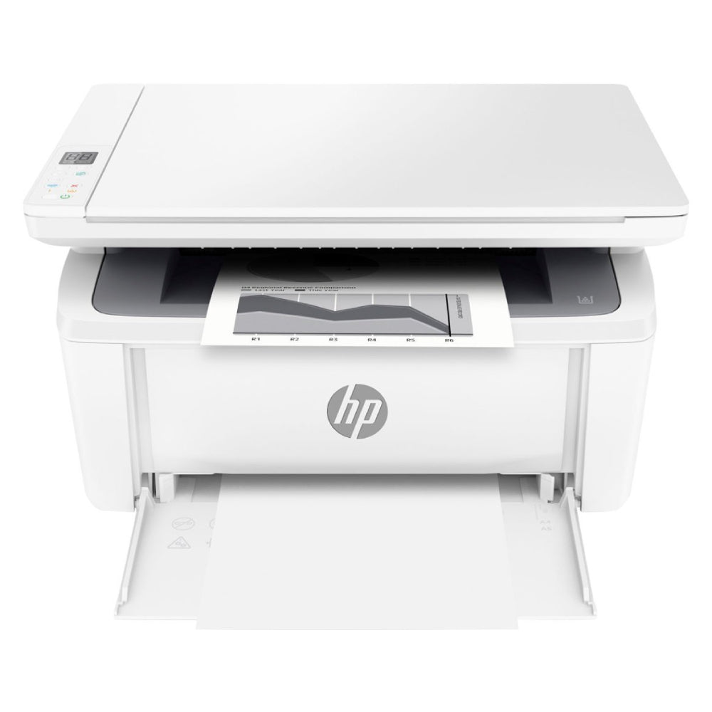 HP LaserJet M140w Wireless Black and White Printer - White