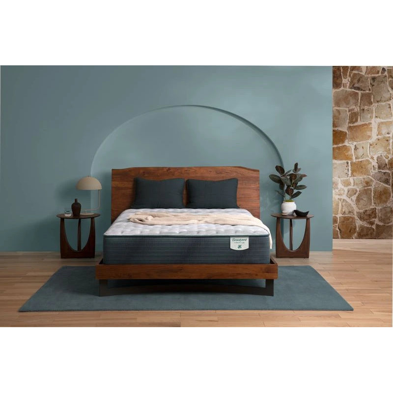 Beautyrest Harmony Lux Anchor Island Tight Top Twin Size Firm Mattress - Gray/White