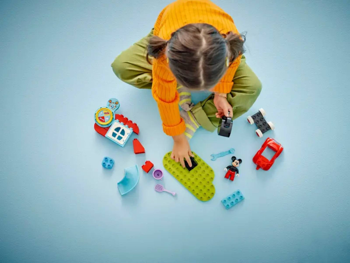 LEGO Mickey Mouse Clubhouse and Car Building Toy Set (27-Piece)