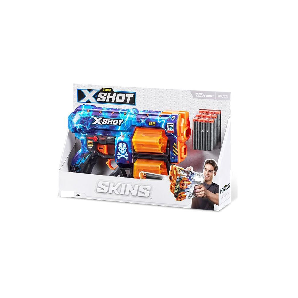 Zuru X-Shot Skins Dread Assorted, Multicolor
