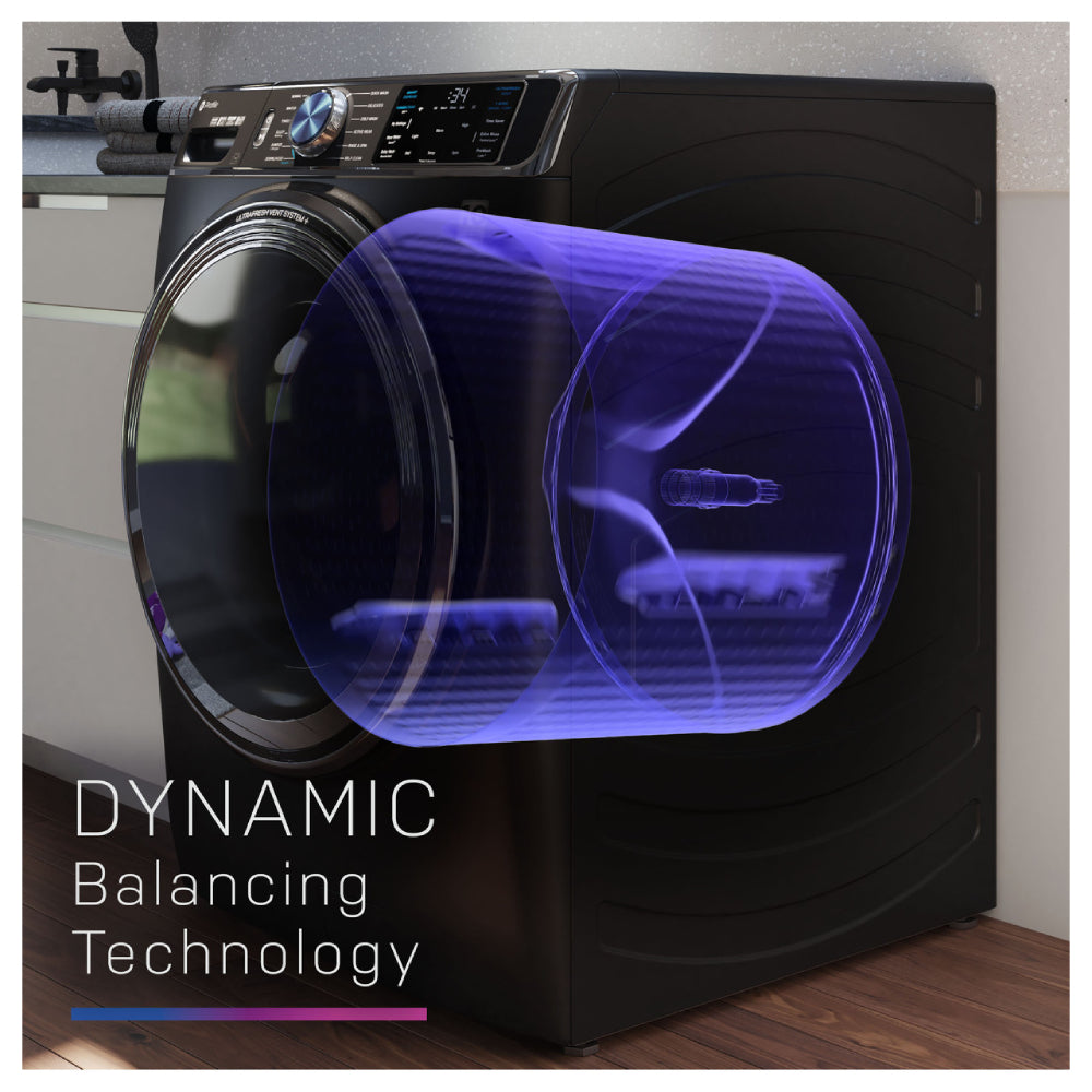 GE Profile PFW870SPVRS 5.3 cu. ft. Smart Front Load Washer with UltraFresh Vent System+ with OdorBlock - Blue