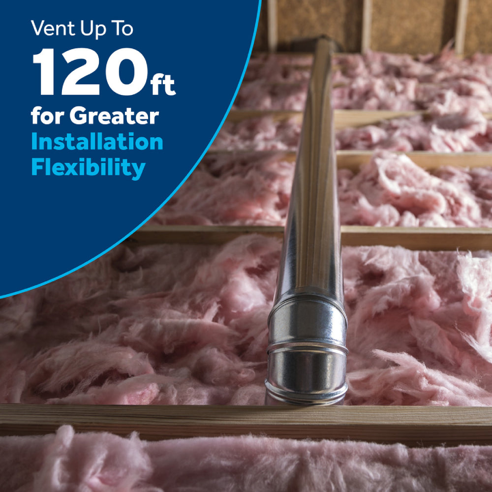 GE GTD48GASWWB 7.2 cu. ft. Front Load Gas Dryer with Up To 120 ft. Venting - White