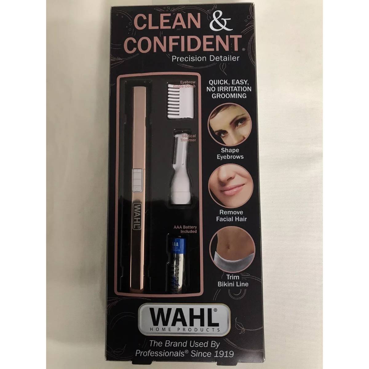 WahlΓΒ Clean & Confident Detail Trimmer- Purple