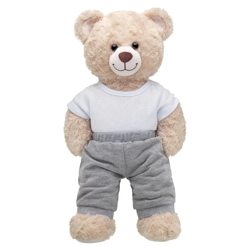 Build-A-Bear Jogger Pants for Teddy Bear - Gray