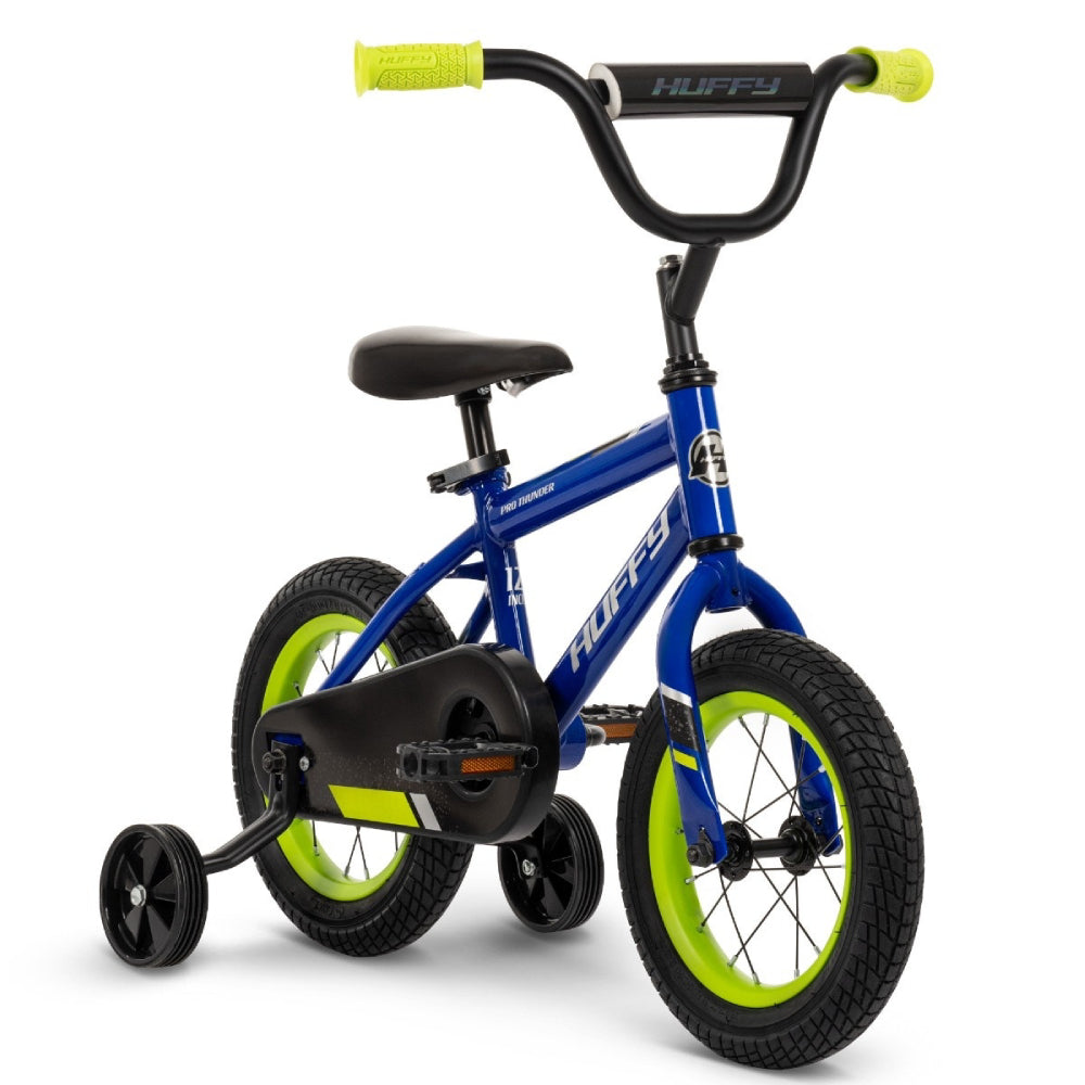 Huffy Pro Thunder Boys 12" Bike Training Wheels - Blue