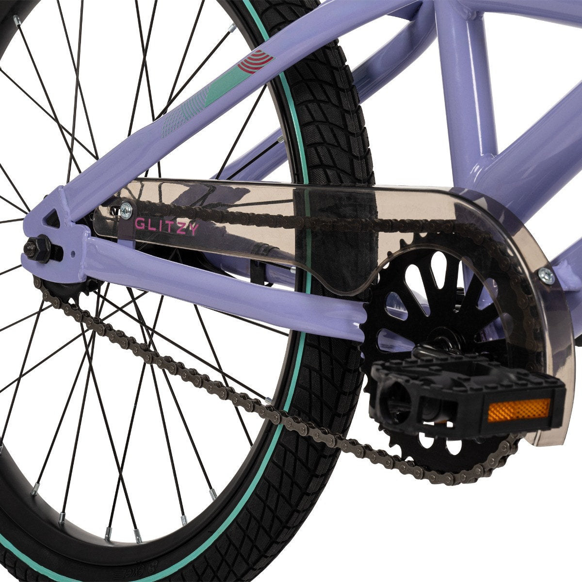 Huffy Glitzy Girls 20" Bike - Purple