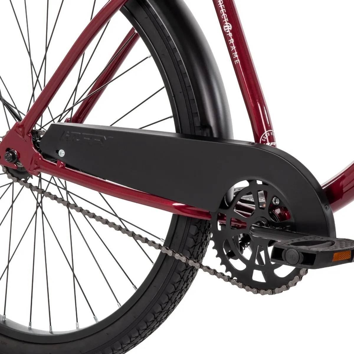 Huffy 26" Good Vibrations Men's Cruiser Bike - Red/Black