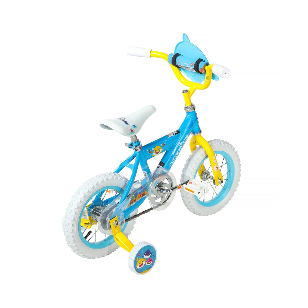 Dynacraft 12" Baby Shark Boy's Bike with Training Wheels - Blue