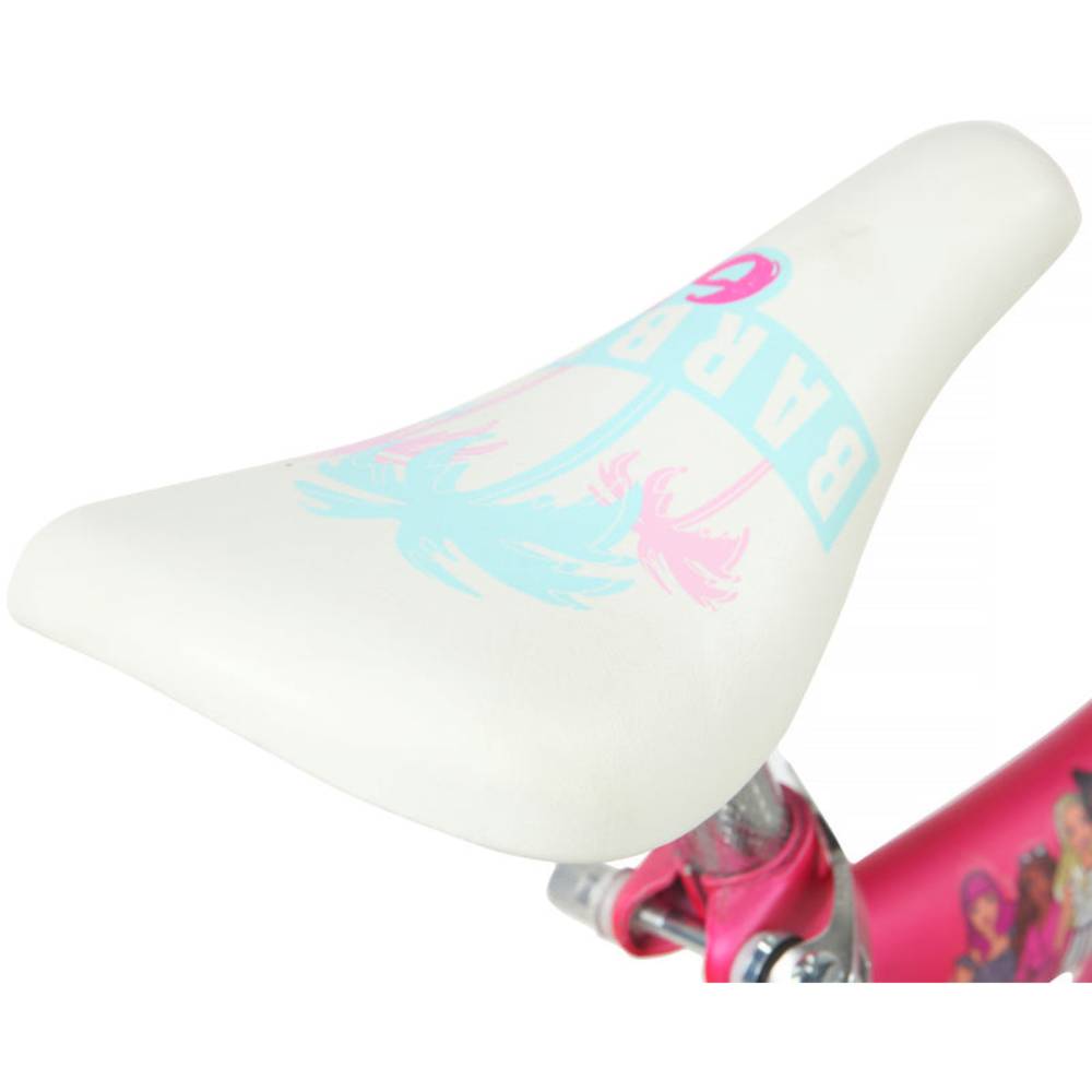 Dynacraft 12" Barbie Girl's Bike with Training Wheels - Pink/Blue