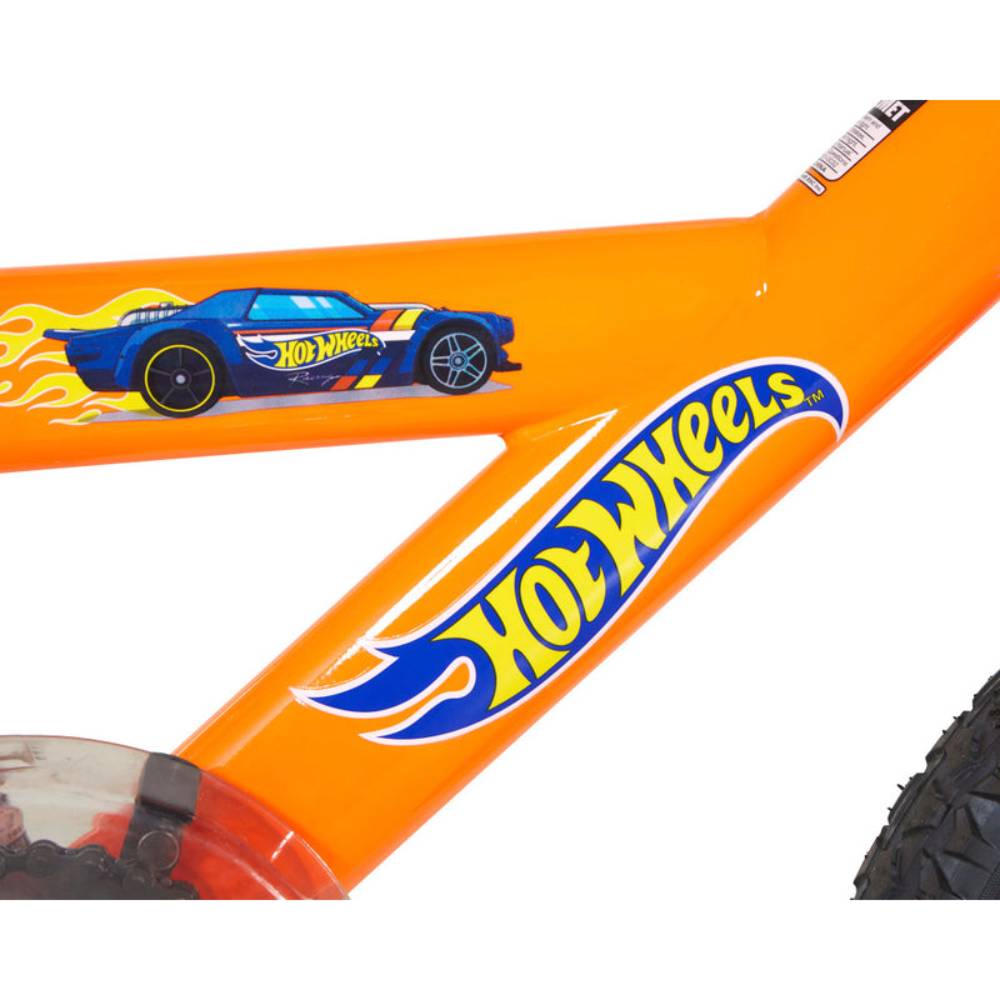 Dynacraft 16" Hot Wheels Kid's Bike with Training Wheels - Orange