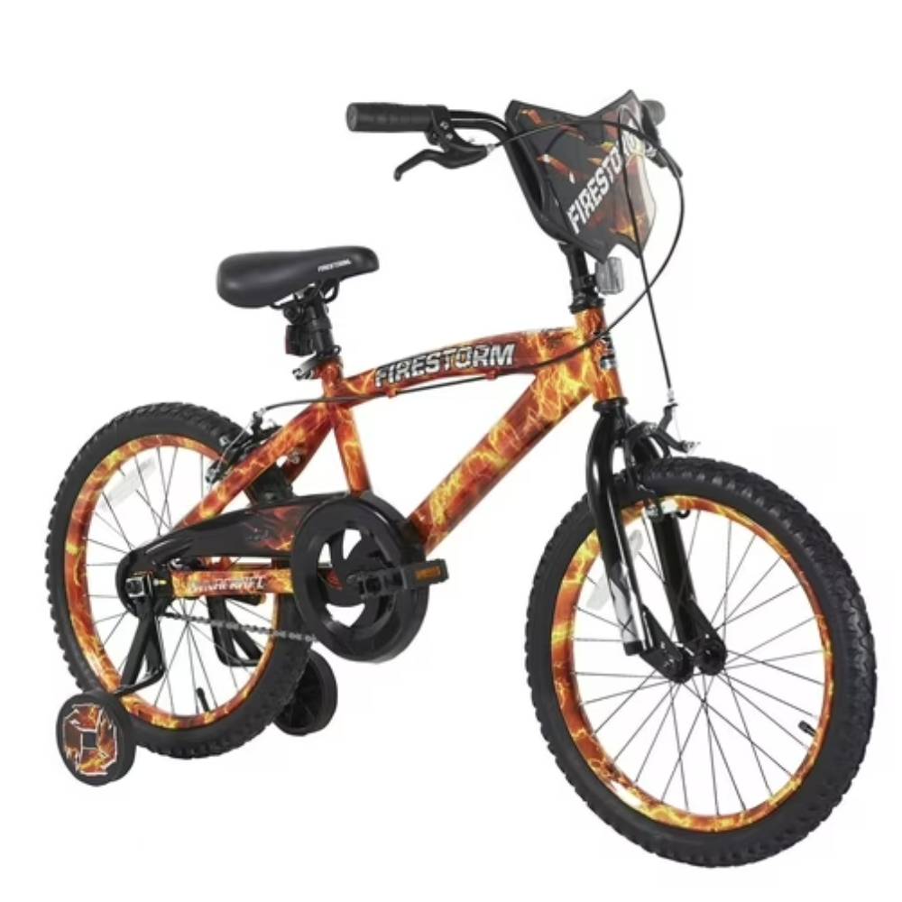 Dynacraft 18" Firestorm Boy's Bike with Training Wheels