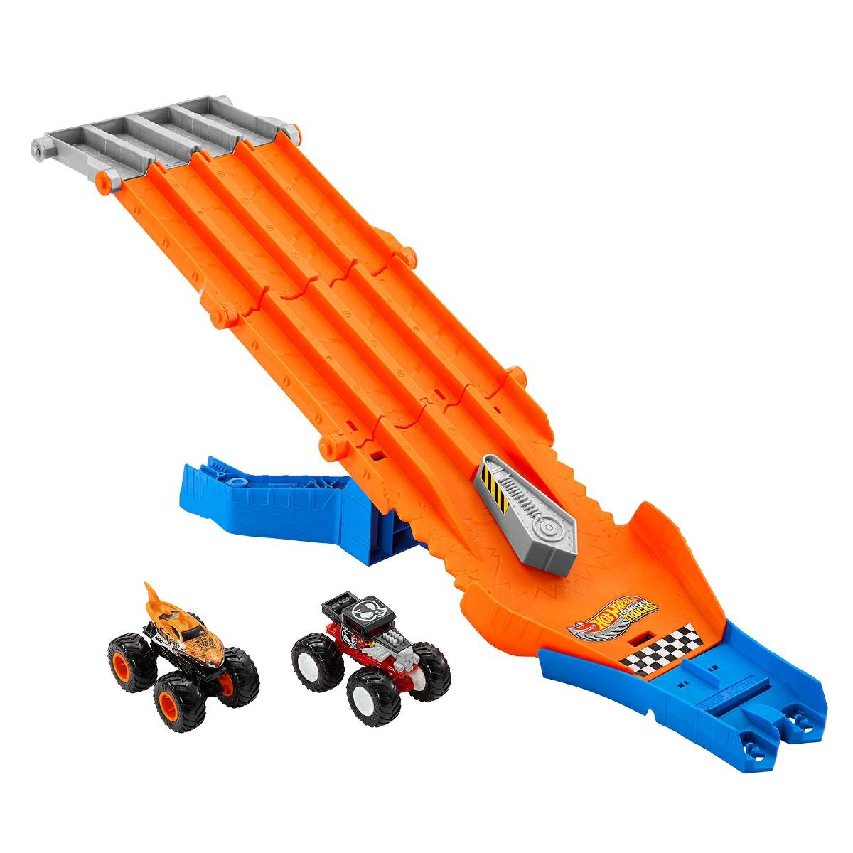 Hot Wheels Monster Trucks and Track Playset