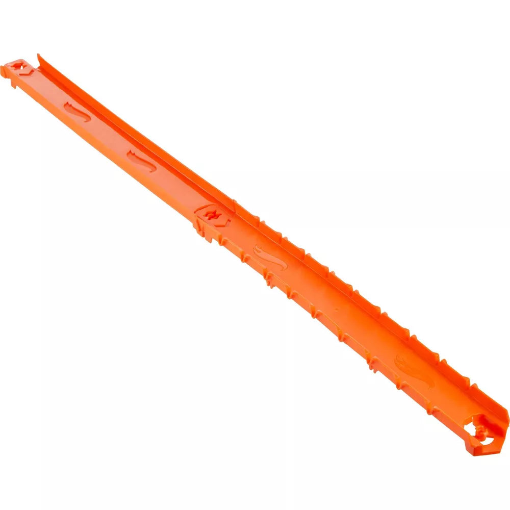 Hot Wheels Track Creator Straight Track Pack with 2 Adapters - Orange