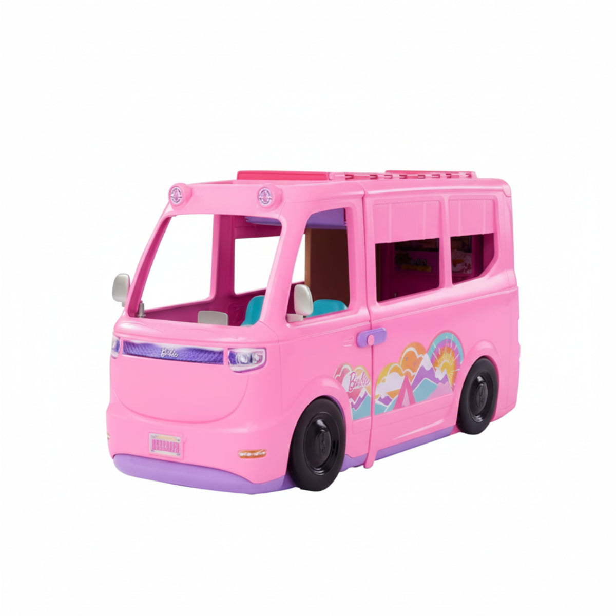 Mattel Barbie Dream Camper Playset with Roof Tent and 60+ Accessories