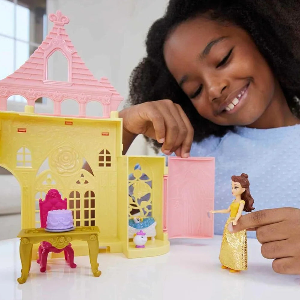 Disney Princess Belle's Stacking Castle with Small Doll