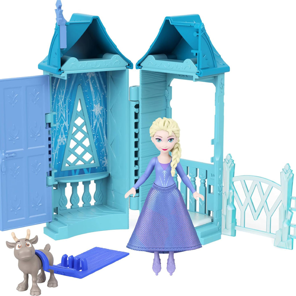 Disney Frozen Arendelle Village Stackers Playset with Small Doll