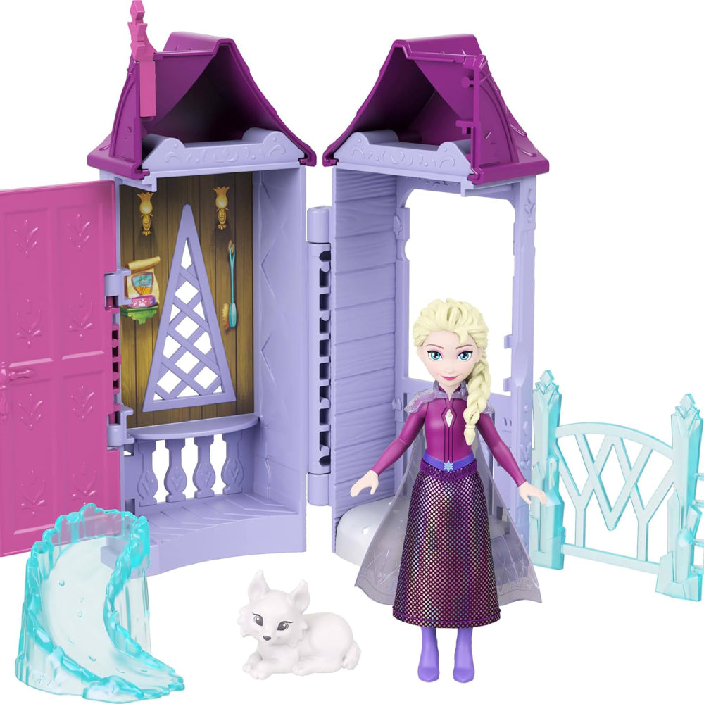 Disney Frozen Arendelle Village Stackers Playset with Small Doll
